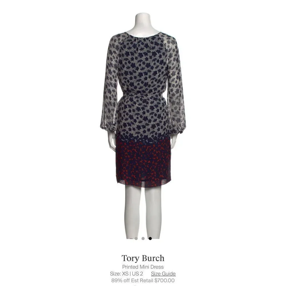Tory Burch Blue Shift Dress size XS